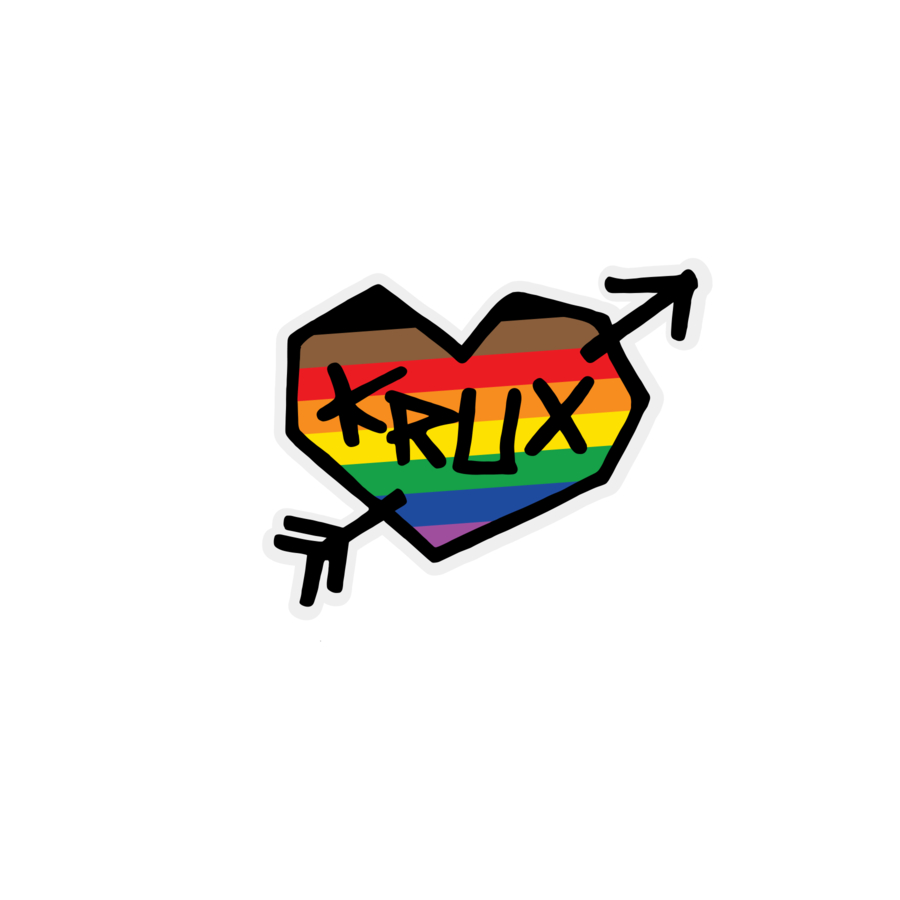 Krux Rainbow 2 Sticker
