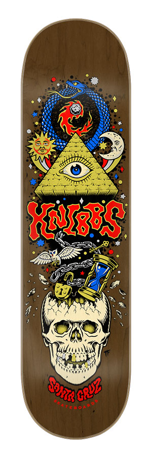 Santa Cruz Godzilla Mecha Hand Skateboard Deck (8.0