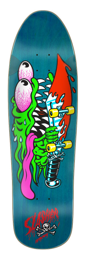 Meek Slasher Skateboard Deck 9.23in x 31.67in Santa Cruz