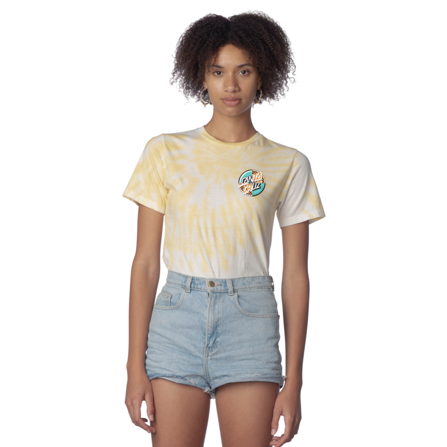 Intro Dot S/S Relaxed Crew T-Shirt Womens