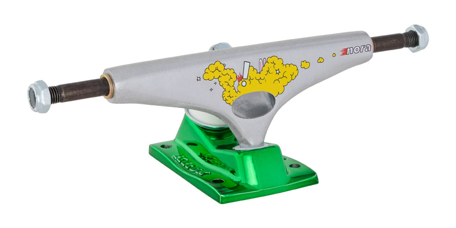 Krux DLK Trucks K5 Marbie Miller Assi Per Skateboard, Bianche, Larghezza 8 Pollici (20,3 Cm), Coppia, Prodotto USA