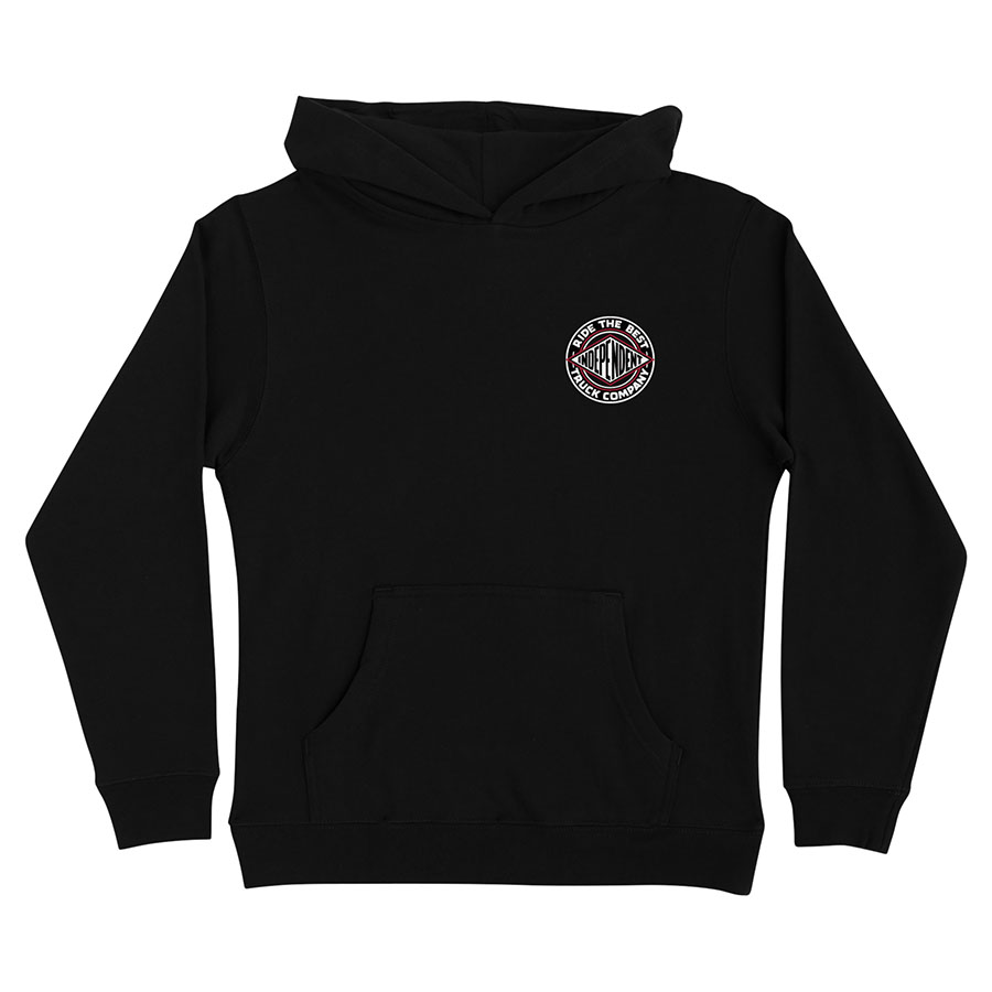 Grey Independent Trucks Independent Trucks Youth Bar Cross Youth Skateboard Hoody 