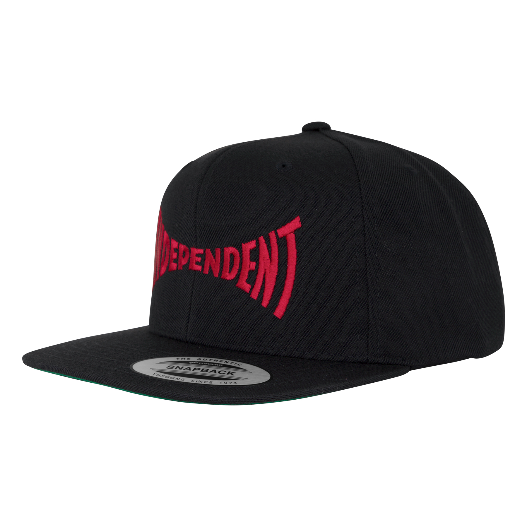 Independent Span Embroidered Snapback Hat