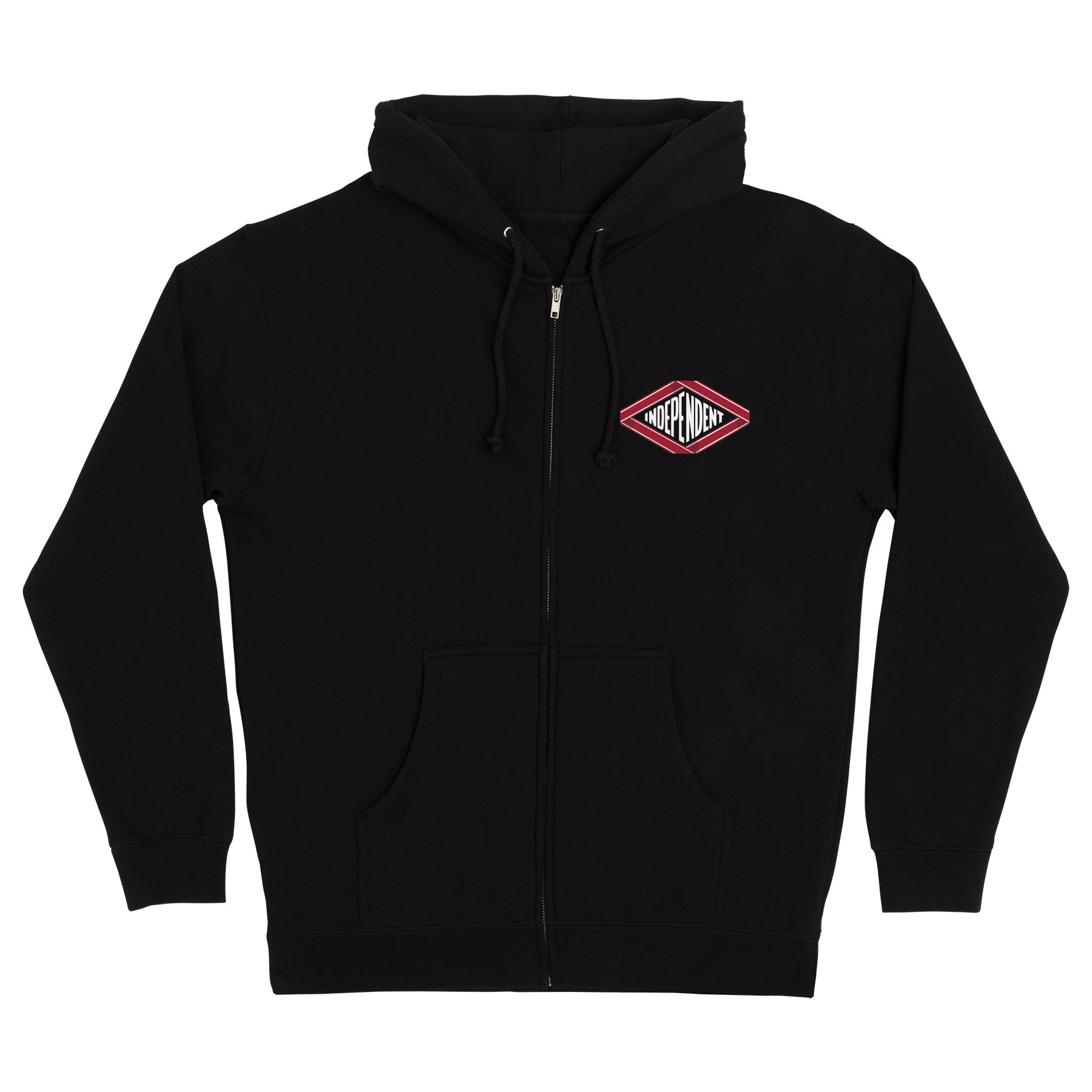 Independent Scroll 2 Zip  Hoodie