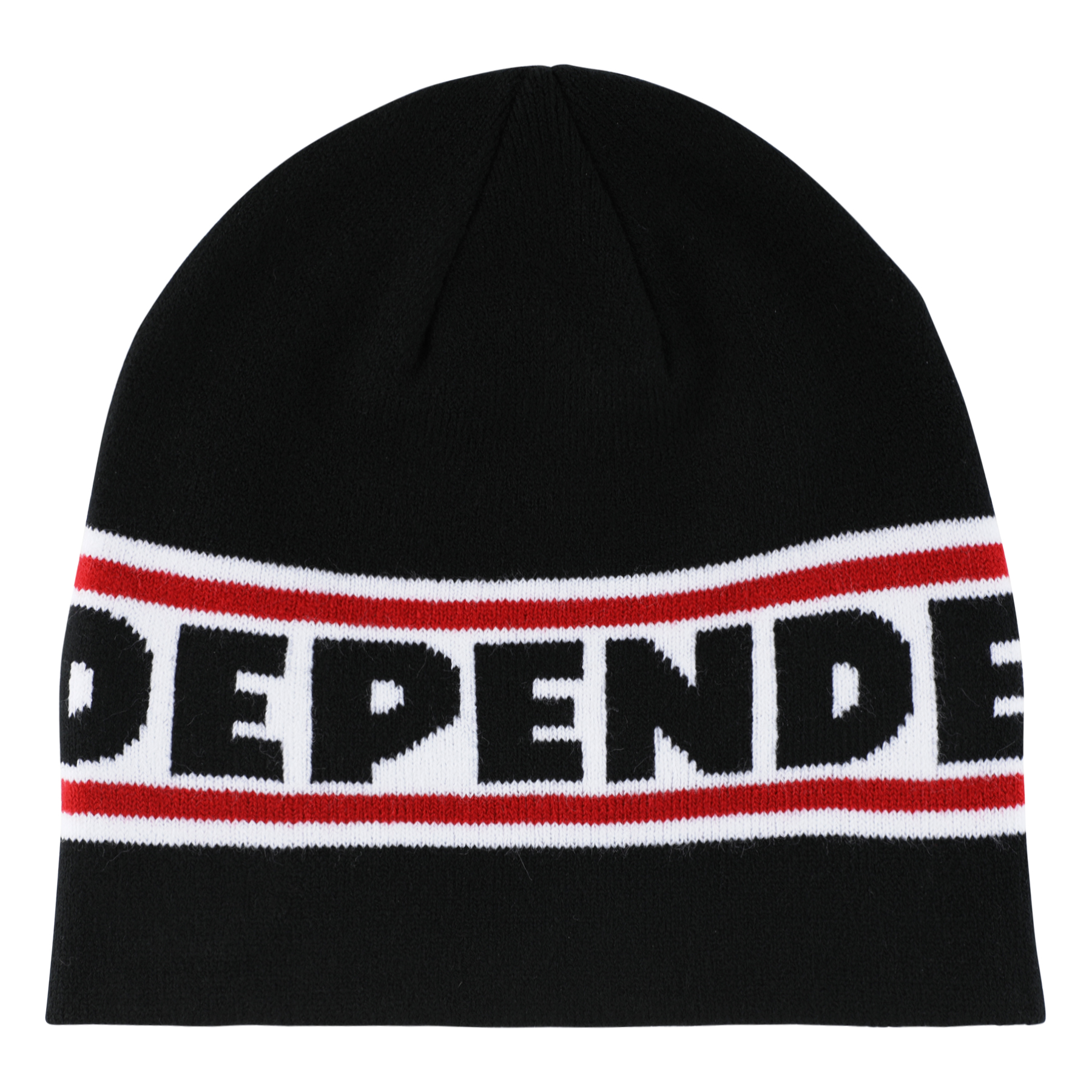 Independent Bar Logo Skull Beanie